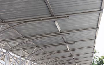 installing Little Canford metal roofing